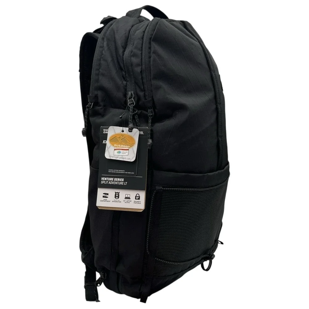 Dakine Split Adventure LT 28 L Backpack VX21 Solid Black Fits 15